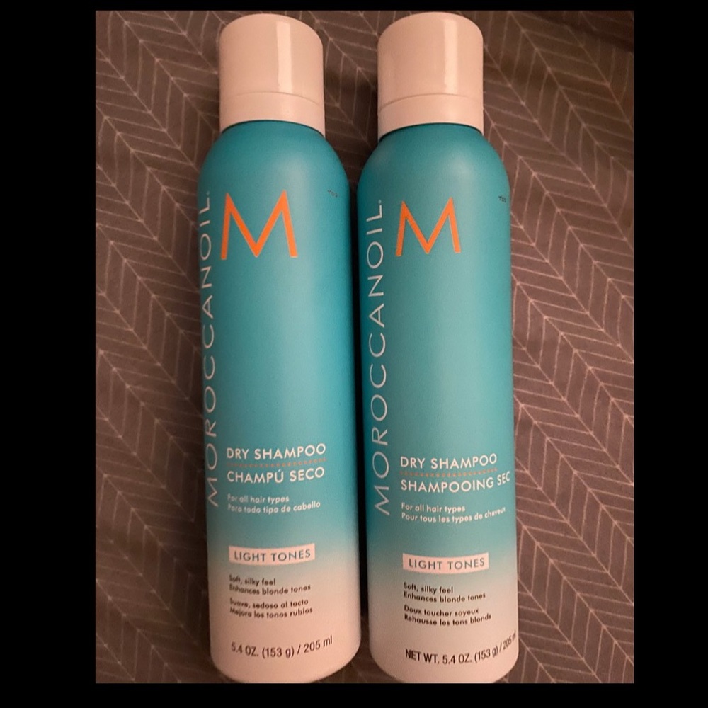 Moroccan Oil Dry Shampoo- x2- 5.4oz - Lights